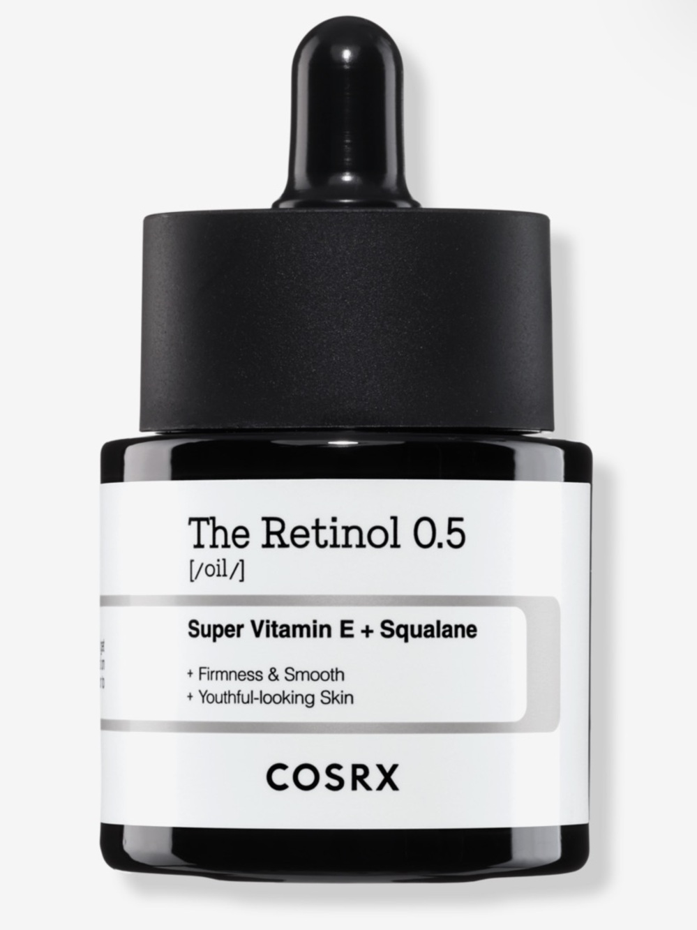 NWT COSRX The Retinol 0.5 Oil 20mL Super Vitamin E + Squalane Anti-Aging
